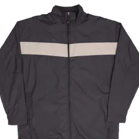 VINTAGE NIKE GREY WINDBREAKER JACKET 2000S SIZE XL