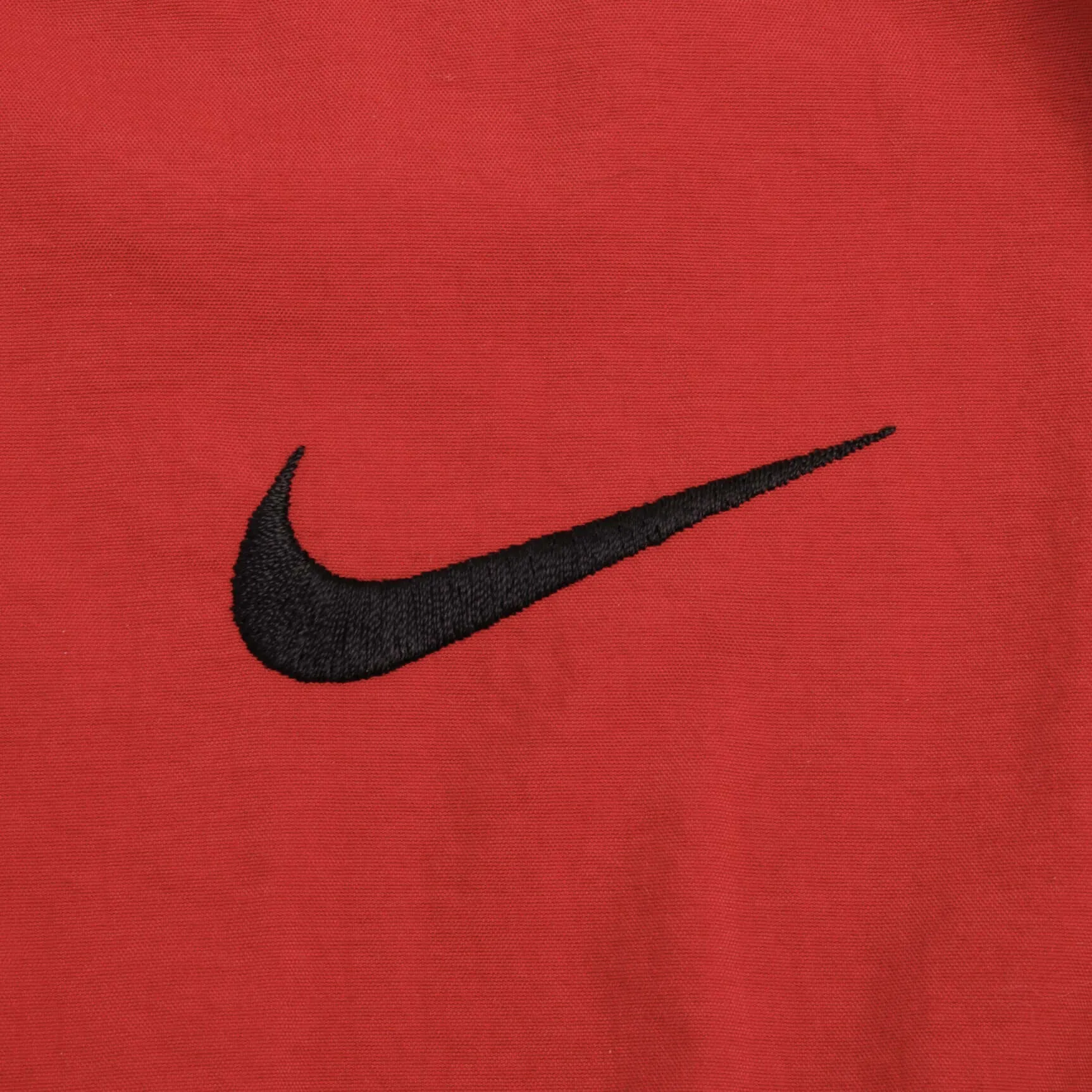 VINTAGE NIKE WINDBREAKER RED JACKET 1990S SIZE LARGE