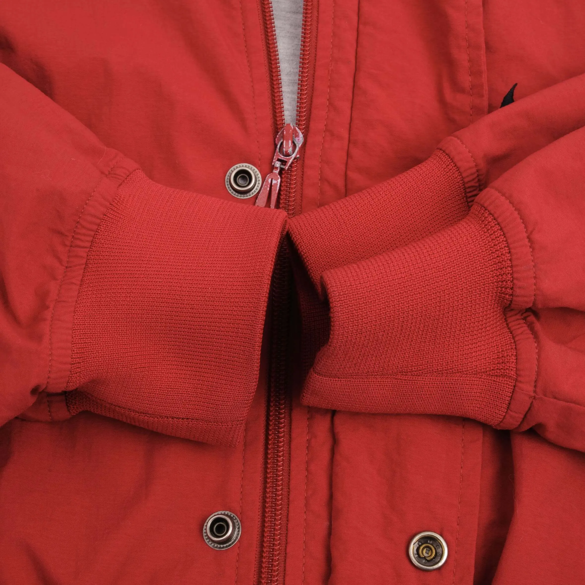 VINTAGE NIKE WINDBREAKER RED JACKET 1990S SIZE LARGE